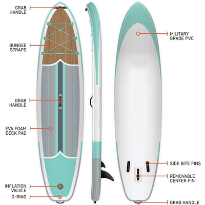 Custom Logo Touring Sup Board Inflatable Isup Paddleboard For Teens