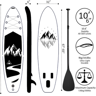 China Manufacture Inflatable Sup Board stand upPaddle Board Surfboard