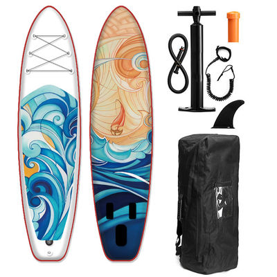 Drop Stitch Touring Sup Board Inflatable Paddle For Water Sports Area