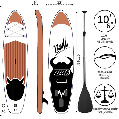 Surf Board Surfboard Custom Inflatable Paddle Board With Surf Paddle